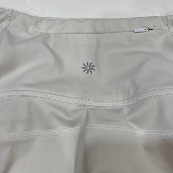 Athleta Ace Tennis Skort White 13.5” Size XS Athletic Running Golf Skirt - Picture 6 of 9